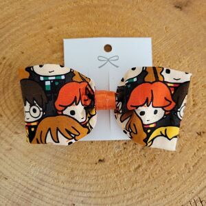 Handmade Cartoon Harry Potter Character Fabric Hair Bow